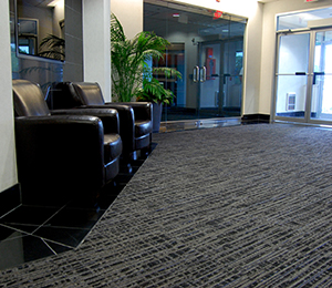 Example of flooring in healthcare facility